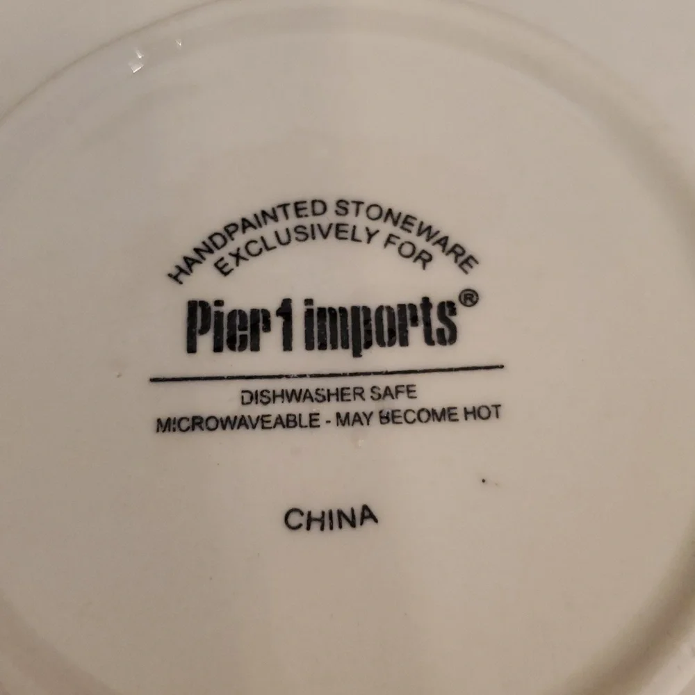 Pier 1 Imports Stoneware Giraffe Mug with 3D Handle